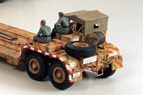 タミヤ 1/35 ミリタリーミニチュアシリーズ No.246 ドイツ陸軍 18トン重ハーフトラックトラック 戦車運搬車 プラモデル 35246_3