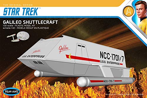 ポーラライツ スタートレック宇宙大作戦 ガリレオシャトル 1/32スケール プラモデル POL909
