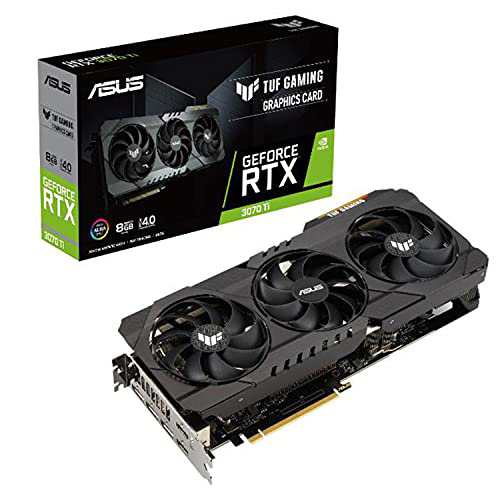 ASUSTek NVIDIA GeForce RTX 3070 Ti 搭載ビデオカード OC/PCIe 4.0 / 8GB GDDR6X / HDMI 2.1 / DisplayPort 1.4a / 2.7-slot TUF-RTX30