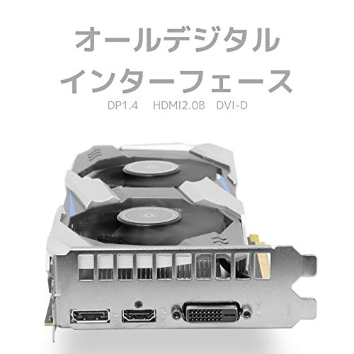 玄人志向 ビデオカードGEFORCE GTX 1060搭載 GF-GTX1060-6GB/OC/DF Amazon | 玄人志向 ビデオカードGEFORCE GTX 1060搭載 GF