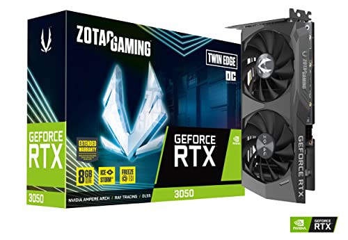 ZOTAC GAMING GeForce RTX 3050 Twin Edge OC グラフィックスボード ZT-A30500H-10M VD7981