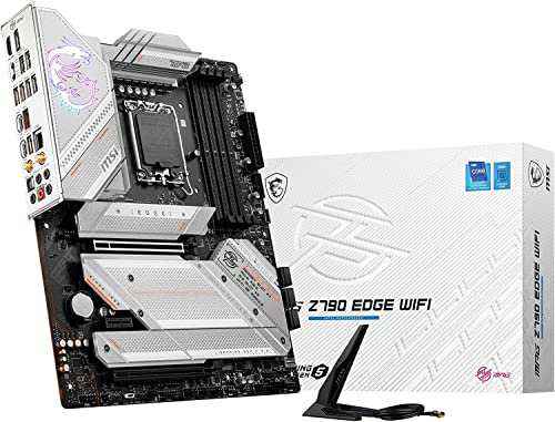 MSI マザーボード MPG Z790 EDGE WIFI DDR5 ATX [Intel Z790 チップセット搭載] MB5934