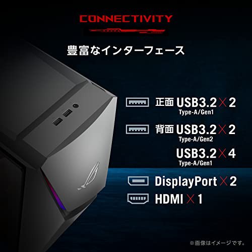 ASUS ゲーミングデスクトップPC ROG Strix G10DK GeForce RTX 2060 SUPER Ryzen 7 5800X  メモリ16GB SSD1TB Windows11 動画編集 グレー G10DK-R75R206の通販はau PAY マーケット - ZO | au  PAY マーケット－通販サイト