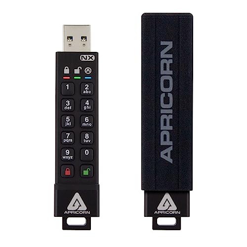 Apricorn Aegis Secure Key 3NX - USB3.0 Flash Drive ASK3-NX-128GB USBメモリ 128GB キーロック式 HD2243