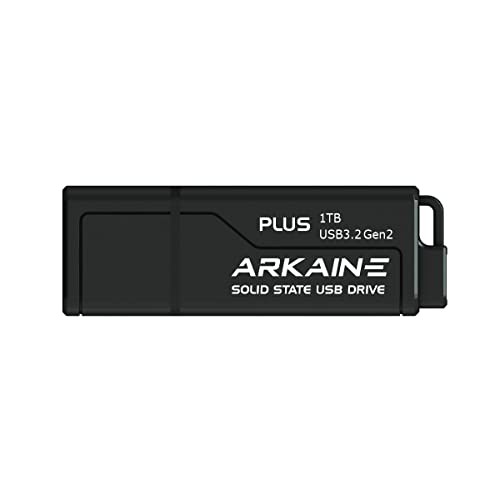 ARKAINE USBメモリ 1TB USB 3.2 Gen2 UASP SuperSpeed+ 超高速 USBメモリー 最大読出速度600MB/s、最大書込速度500MB/s