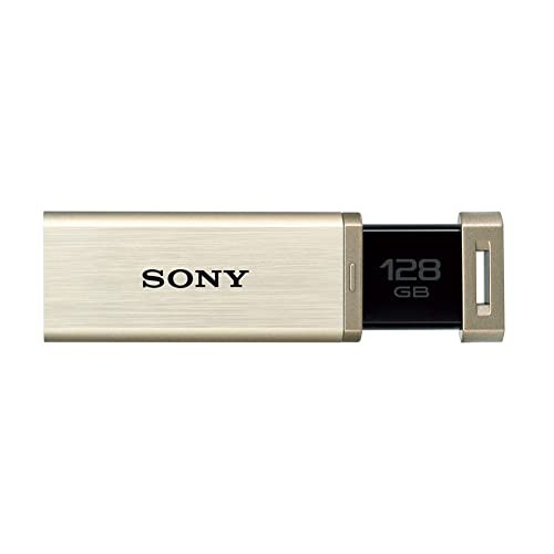 ソニー USBメモリ USB3.1 128GB ゴールド 高速タイプ USM128GQXN [国内正規品]