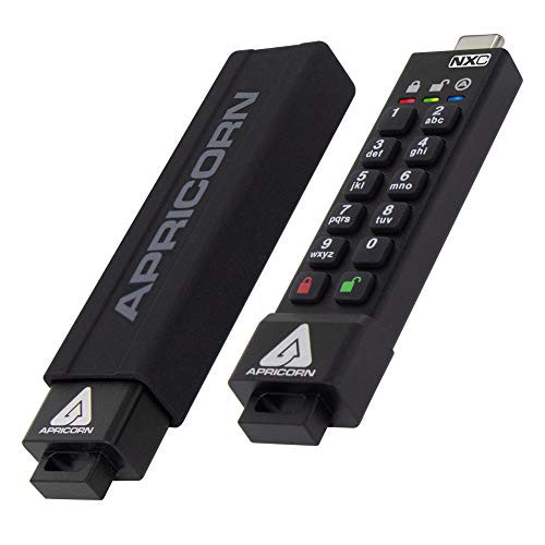 Apricorn Aegis Secure Key 3NXC 暗号化USBメモリー 8GB USB3.0対応 ASK3-NXC-8GB MM6045