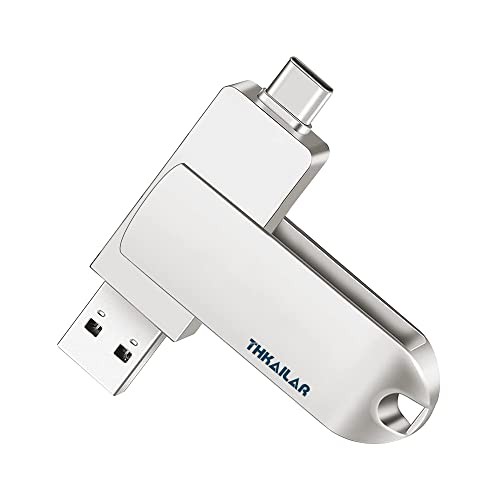 Thkailar USBメモリ512GB 2 In 1 Type C フラッシュメモリ USB3.0/USB