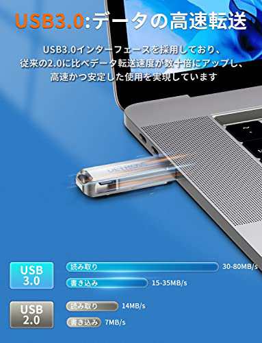 2023新登場】DETROVA USBメモリ 512GB 2-IN-1 USB3.0・Type-C メモリー 大容量フラッシュメモリ 外付けメモリ  容量不足解消 小型 360度の通販はau PAY マーケット - ZO | au PAY マーケット－通販サイト