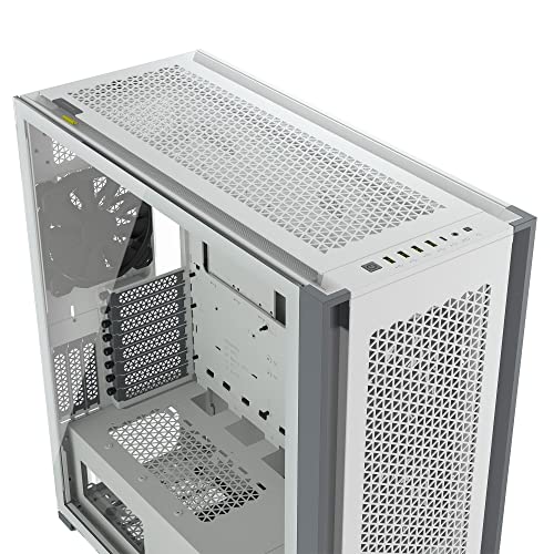 CORSAIR 7000D AIRFLOW フルタワー ATX PC ケース、ホワイト CC-9011219-WW