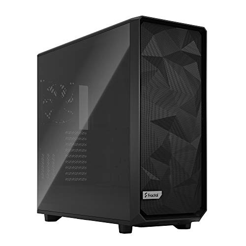 Fractal Design Meshify 2 XL Black TG フルタワーPCケース 多角形メッシュデザイン採用 強化ガラスモデル FD-C-MES2X-02 CS7787