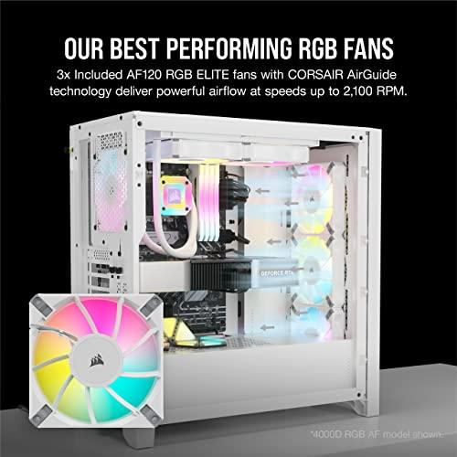 Corsair iCUE 5000D RGB Airflow Mid-Tower True White ミドルタワー型PCケース CC-9011243-WW CS8622_3
