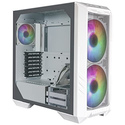 Cooler Master ゲーミング ミドルタワー PCケース HAF 500 White H500-WGNN-S00 CS8355の通販は 31,900円