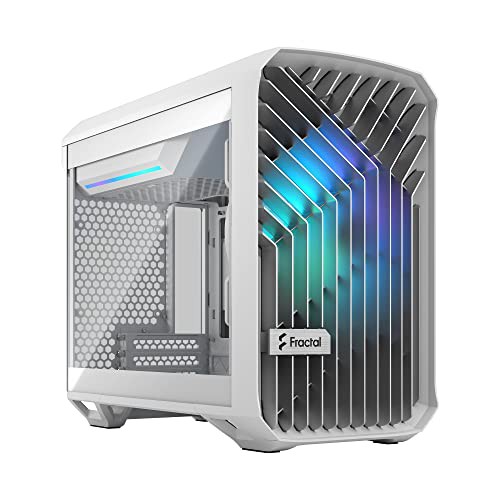 Fractal Design Torrent Nano White RGB TG Clear Tint 冷却性重視タイプ ゲーミング ATX ミニタワー PCケース FD-C-TOR1N-05 CS8462