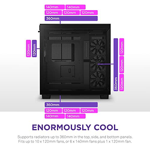 NZXT H9 FLOW 落と PCケース ミドルタワー NZXT H9 FLOW 落と PCケース ミドルタワー