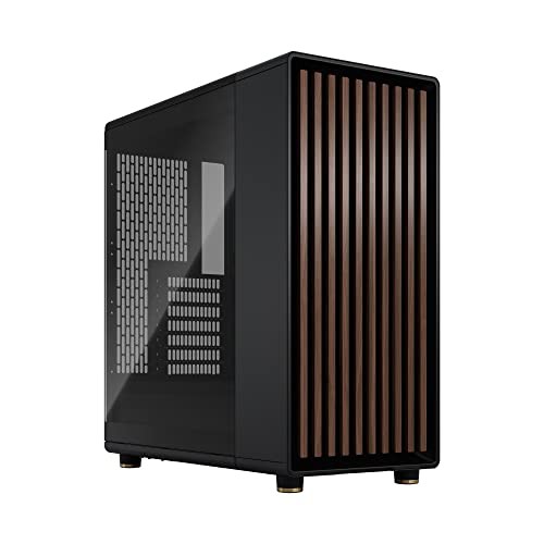 Fractal Design North Charcoal Black TG Dark 木材使用 ナチュラルデザイン ATX PCケース FD-C-NOR1C-02 CS8440