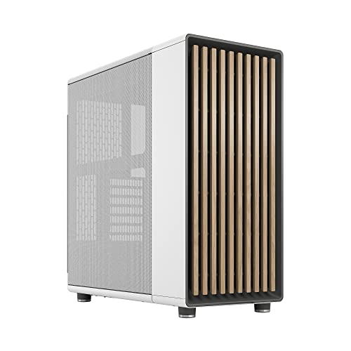Fractal Design North Chalk White 木材使用 ナチュラルデザイン ATX PCケース FD-C-NOR1C-03 CS8441の通販は