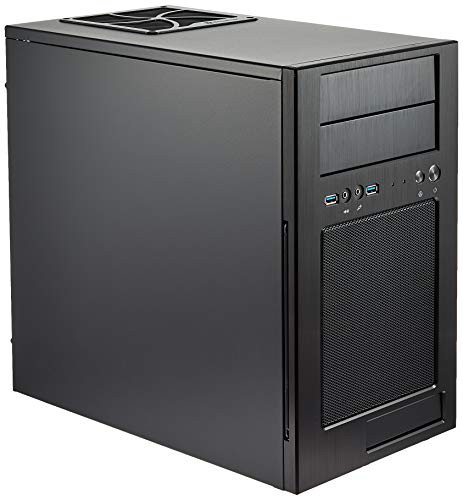 SilverStone Temjinシリーズ Micro-ATX PCケース ブラック SST-TJ08B-E