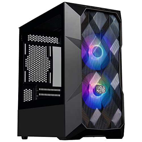 Cooler Master TD300 Mesh ミニタワーPCケース TD300-KGNN-S00 ブラック CS8325