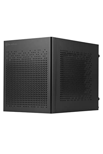 silverstone(シルバーストーン) SG16 水冷対応 ITXサイズ キューブケース ATX/SFX電源対応 小型 PCケース ブラック SST-SG16B /国内正規流通品