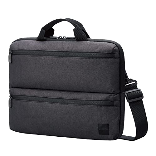 [エレコム] パソコンケース リサイクル素材 横型 取っ手付き ショルダーベルト付き 手提げ 撥水 14.0インチ