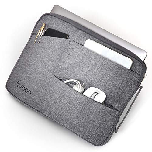 Evoon パソコン ケース ノートパソコン ケース 13-13.3インチ 防水/衝撃吸収/多機能 macbook air 13 / MacBook Pro 13 14/ surface pro/インナーバック PCケース PCバッグ パ