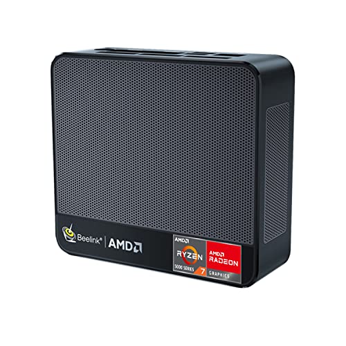 Beelink AMD Ryzen7 5800H ProミニPC、（最大4.4GHzまで）、8C/16T