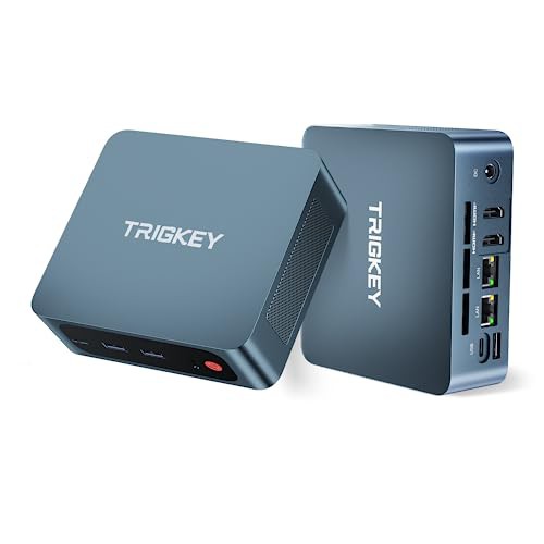 TRIGKEY ミニPC デュアル2.5G LAN インテル第12世代 N100 プロセッサー 最大3.4GHz TRIGKEY Green G5 小型PC 装備11 Pro OS 8GB DDR5 50