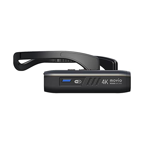 movio wifi機能搭載 4K Ultra HD ヘッドマウントカメラ