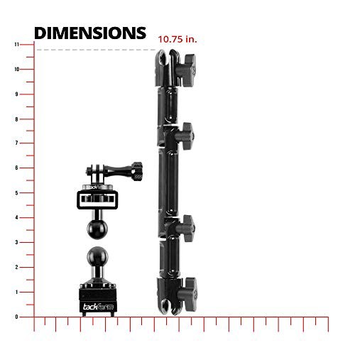 ヘッドレストマウントGoPro、TackformDrivePro *レコーディングレコーディング用GoPro用ベストカーマウント[超高剛性設計] No Shake、No 