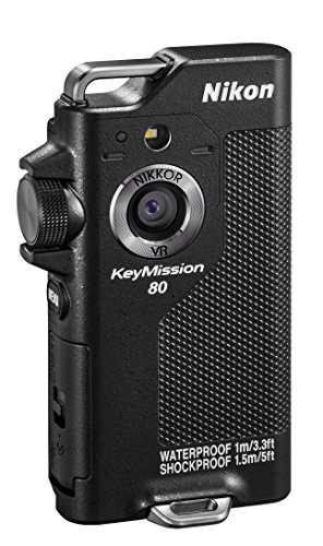 Nikon 防水ウェアラブルカメラ KeyMission 80 BK ブラックの通販はau