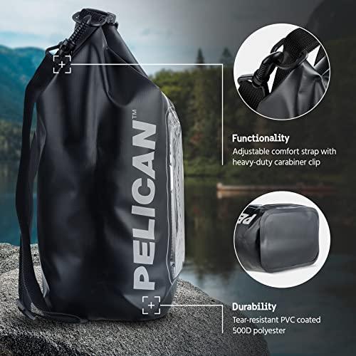 【Pelican】防水バック 防水バッグ 防水ポーチ 防水ケース 大容量 マチ付き 耐水 5L 海 釣り プール 雨 顔認証 撮影 通話 最大7.0インチ対応 スマホ スマフォ スマホポケット スマフォポケット タッチパネル対応〔取り外し_2