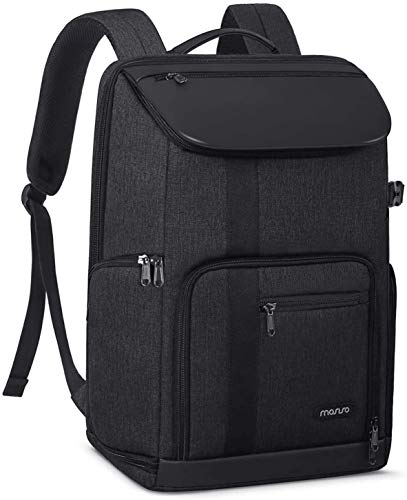 MOSISO カメラバッグ バッグパック 17.3インチ 適用機種Canon、Nikon、Fuji、ラップトップ DSLR/SLR/ミラーレス カメラケース 大容量 パソコン収納スペース付き 男女兼用 仕切り 三脚ホルダー＆レインカバー付