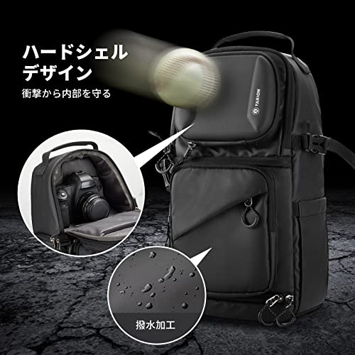 スリングタイプのハードシェルカメラバッグ 撥水仕様 TARION カメラバッグ スリングバッグ ドローンバッグ リュック ハード