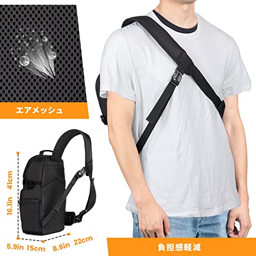 TARION カメラバッグ スリングバッグ ドローンバッグ リュック ハード