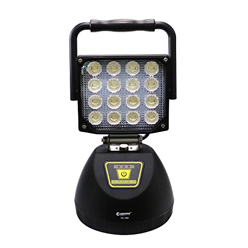 グッド・グッズ LED 充電式 ワークライト 充電式作業灯 led投光器 IP65 防水 スマホ充電 超高輝 携帯型 屋外照明 災害グッズ 停電対策 YC-48K