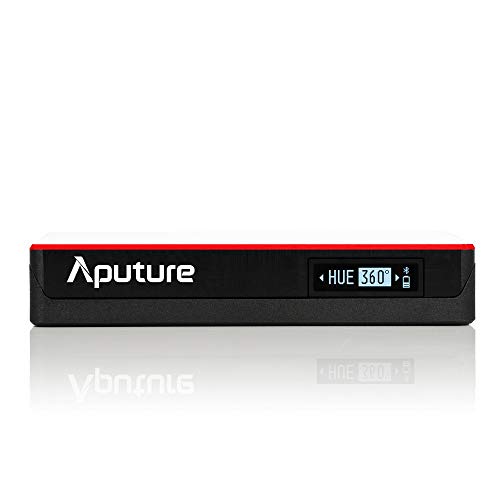 Aputure AL-MC RGB撮影用ライトカメラビデオライト、LED撮影ライト TLCI/CRI 95 +、3200-5600K調整可能、0-100％ステップレス調光、9事前設定された照明効果モード, YouTube、動画撮影、tik