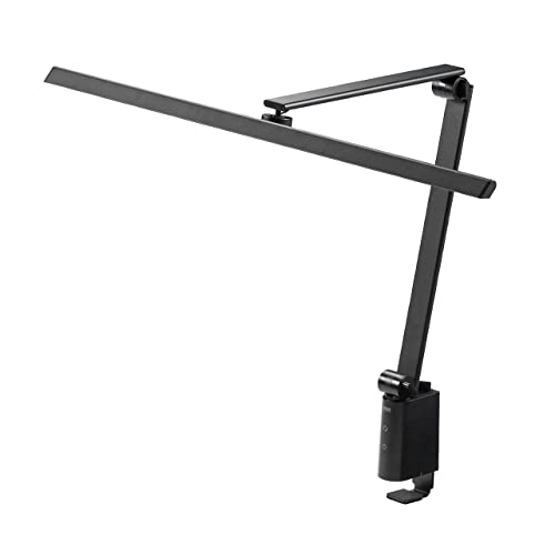 サンワダイレクト デスクライト LED クランプ 幅80cm 無段階調光 5段階調色 電気スタンド 卓上 ブラック 800-LED060 10,260円
