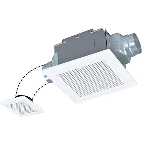 三菱電機(MITSUBISHI ELECTRIC) 天井埋込形ダクト用換気扇 サニタリー用 低騒音形 BL認定品 VD-15ZF13-BL