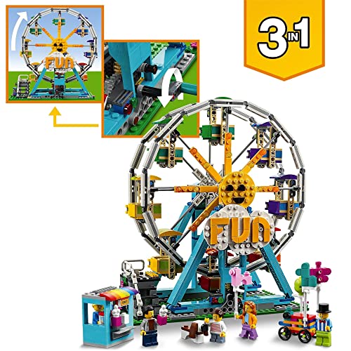 レゴ(LEGO) クリエイター 観覧車 31119 おもちゃ ブロック プレゼント ジェットコースター 男の子 女の子 9歳以上_5