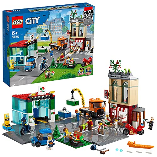 レゴ(LEGO) シティ レゴシティの町真っただ中 読み込む本塁付 60292 手あそび 立ちはだかる 差し上げ物 家 おうち 御坊っちゃん うしろ帯 6歳以上