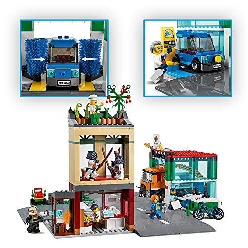 レゴ(LEGO) シティ レゴシティの町真っただ中 読み込む本塁付 60292 手あそび 立ちはだかる 差し上げ物 家 おうち 御坊っちゃん うしろ帯 6歳以上