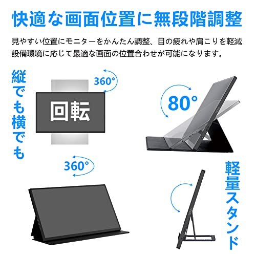Acouto XC18 モバイルモニター 18.5インチ 疲れ目軽減/青色光源 Acouto XC18 モバイルモニター 18.5インチ 疲れ目軽減/青色光源