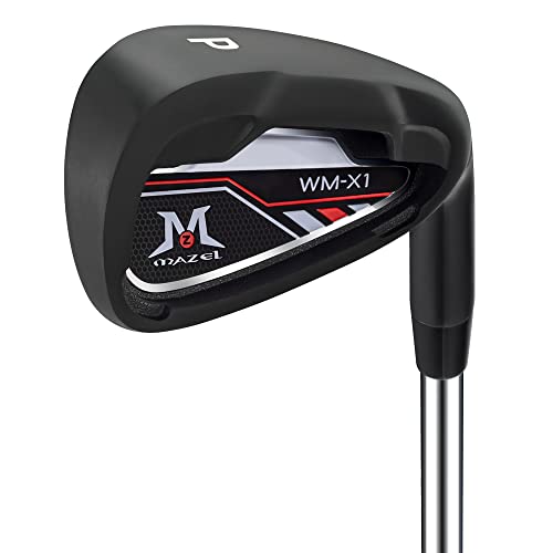 MAZEL (マゼル) WM-X1 ゴルフ クラブ アイアン スチールシャフト 8本セット/単品(番手:1,2,3,4,5,6,7,8,9,AW,PW,SW) メンズ 右用 バッグなし・クラブのみ