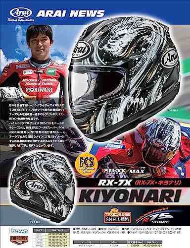 バイクRX-7X KIYONARI  ヘルメット