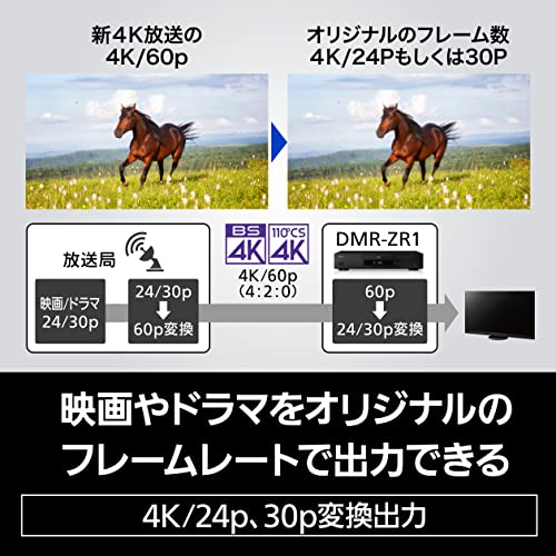 パナソニック ブルーレイディスクレコーダー Ultra HDブルーレイ対応 DMR-ZR1_3