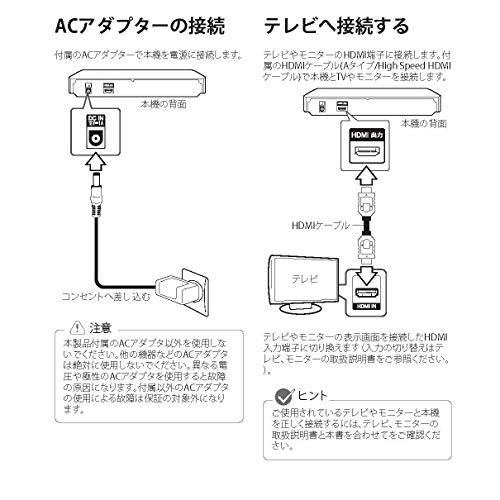 LG ブルーレイプレーヤー フルHDアップコンバート HDMIケーブル付属 BP250_3