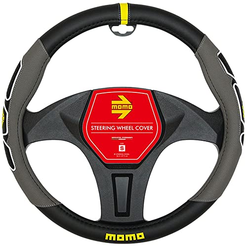 FUN MOMO モモ ハンドルカバー ステアリングカバー ITALY イタリア ミラノ グレー Sサイズ 6,800円