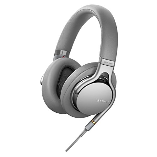 ソニー ヘッドホン MDR-1AM2 S : ハイレゾ 密閉型 折りたたみ式 ケーブル着脱式/バランス接続 Φ4.4ケーブル同梱 リモコン/マイク付き 2018年 360 Reality Audio認定モデル シルバー MDR-1AM2