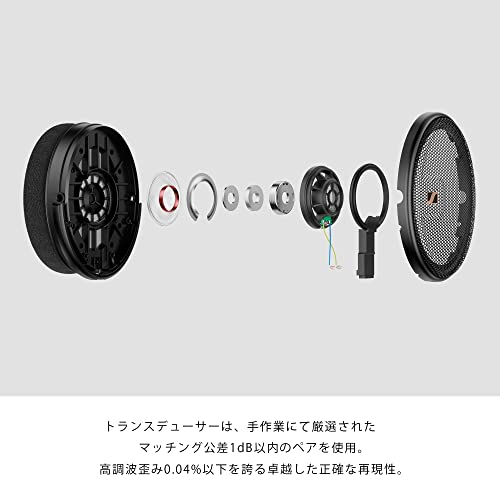 Sennheiser ゼンハイザー 開放型ヘッドホン HD 660S2 高性能トランスデューサー 超軽量ボイスコイル ベントマグネットシステム 有線 ヘッドフォン ブラック_4